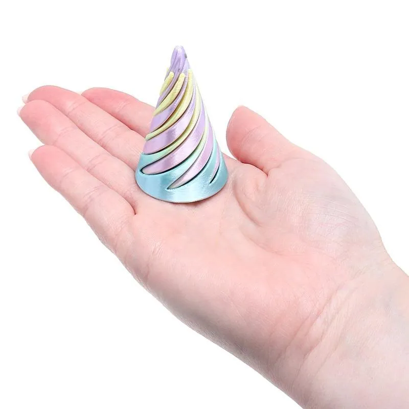 Fidget Swirl Cone Tree - Assorted Colours – image 2