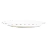 Sugarcane Bagasse Christmas Oval Plates 18pk Large 31cm X 25.5cm Holly Print – image 2