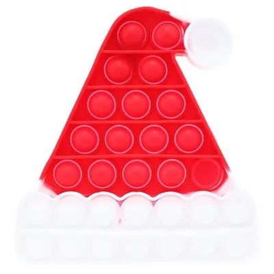 Christmas Fidget Push & Pop 2 Assorted Designs (Appx. 15cm X 13cm)