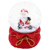 Christmas Toy Snow Globe Large Santa Sack Base 6.5cm X 6.5cm X 8.5cm 3 Assorted Designs – image 2