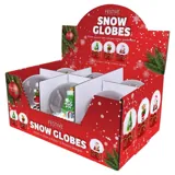 Christmas Toy Snow Globe Large Santa Sack Base 6.5cm X 6.5cm X 8.5cm 3 Assorted Designs – image 3