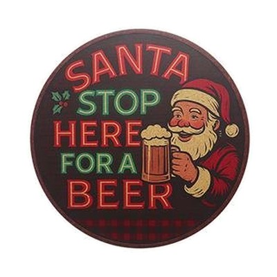 Design Santa Stop Here