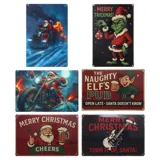 Christmas Metal Sign 20cm X 30cm Design 6 Assorted Designs – image 2