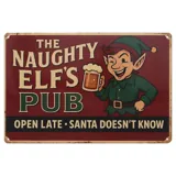 Christmas Metal Sign 20cm X 30cm Design 6 Assorted Designs – image 3