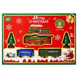 Christmas Train Set Battery Operated 17pc (Requires – image 2