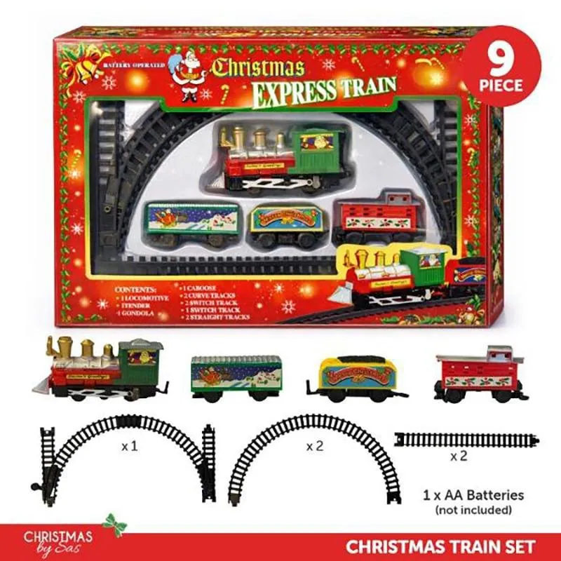 Christmas Express Train Set Battery Operated (Requires – image 3