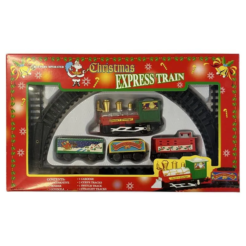 Christmas Express Train Set Battery Operated (Requires – image 2