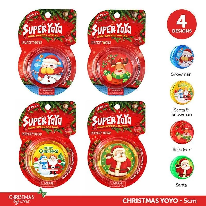 Christmas Yoyo 5cm 4 Assorted Designs – image 4