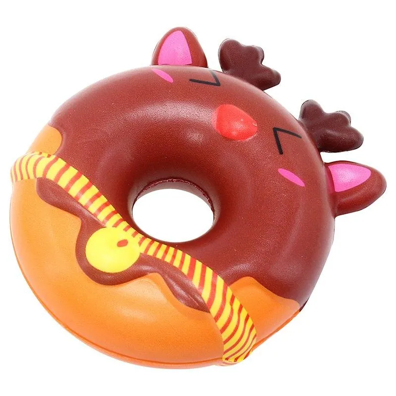 Christmas Fidget Squishy Toy 6 Assorted Designs 8cm X 8cm – image 2
