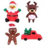 Christmas Squeaky Dog Toy 4 Assorted Designs & Sizes – image 3