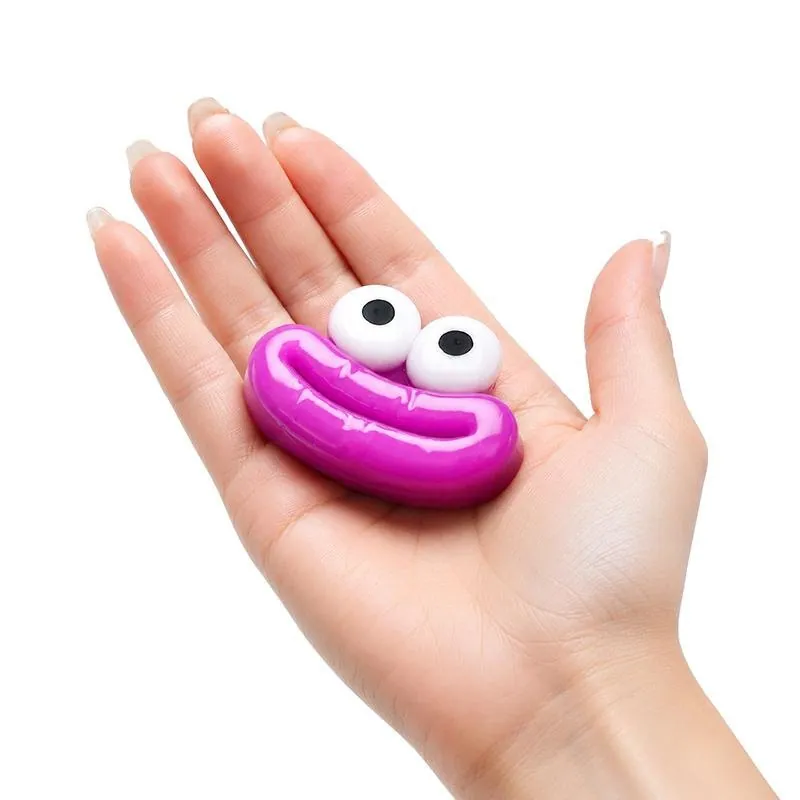 Squishy Squeeze - Animal Series Frog Googly Eye - 5cm X 7cm - Assorted Colours – image 2