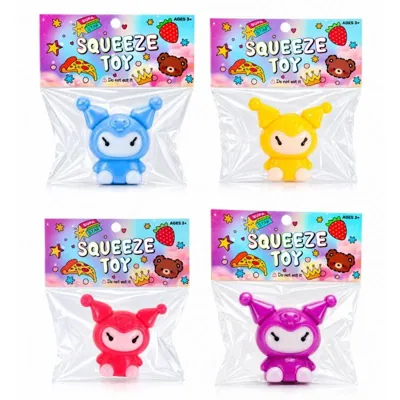 Squishy Squeeze - Monster Series - 6cm X 7cm - Assorted Colours