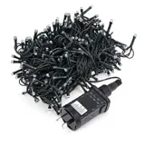 Christmas Fairy Light Low Voltage 400LED 21.5m Total Length Multi Colour 8 Functions – image 1