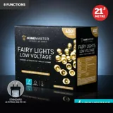 Christmas Fairy Light Low Voltage 400LED 21.5m Total Length Warm White Colour 8 Functions – image 4