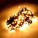 Christmas Fairy Light Low Voltage 400LED 21.5m Total Length Warm White Colour 8 Functions – image 2