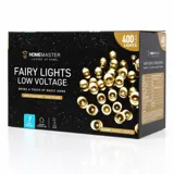 Christmas Fairy Light Low Voltage 400LED 21.5m Total Length Warm White Colour 8 Functions – image 3