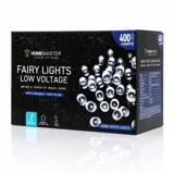 Christmas Fairy Light Low Voltage 400LED 21.5m Total Length Cool White Colour 8 Functions – image 3