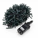 Christmas Fairy Light Low Voltage 600LED 31.5m Total Length Warm White Colour 8 Functions – image 1