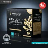 Christmas Fairy Light Low Voltage 800LED 41.5m Total Length Warm White Colour 8 Functions – image 4