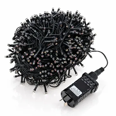 Christmas Fairy Light Low Voltage 800LED 41.5m Total Length Warm White Colour 8 Functions