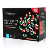Christmas Fairy Light Low Voltage 800LED 41.5m Total Length Red & Green Colour 8 Functions – image 3