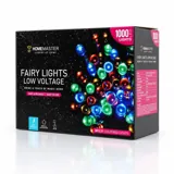 Christmas Fairy Light Low Voltage 1000LED 51.5m Total Length Multi Colour 8 Functions – image 3