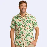Christmas Coastal Series Hawaiian Shirt Adult 4 Assorted Designs (s, M, L & Xl) – image 1
