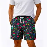 Christmas Coastal Series Shorts Adult 4 Assorted Designs (s, M, L & Xl) – image 1