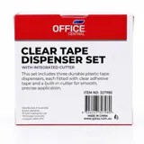Christmas Clear Tape Dispenser 3pk 1.8cm X 15m – image 3