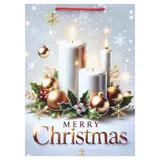 Gift Bag Premium Glitter Magical Christmas Series Small 18cm X 23cm X 10cm 4 Assorted Designs – image 1