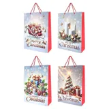 Gift Bag Premium Glitter Magical Christmas Series Large 30cm X 42cm X 12cm 4 Assorted Designs – image 3