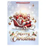 Gift Bag Premium Magical Christmas Series Jumbo 43cm X 55cm X 15cm 4 Assorted Designs – image 1