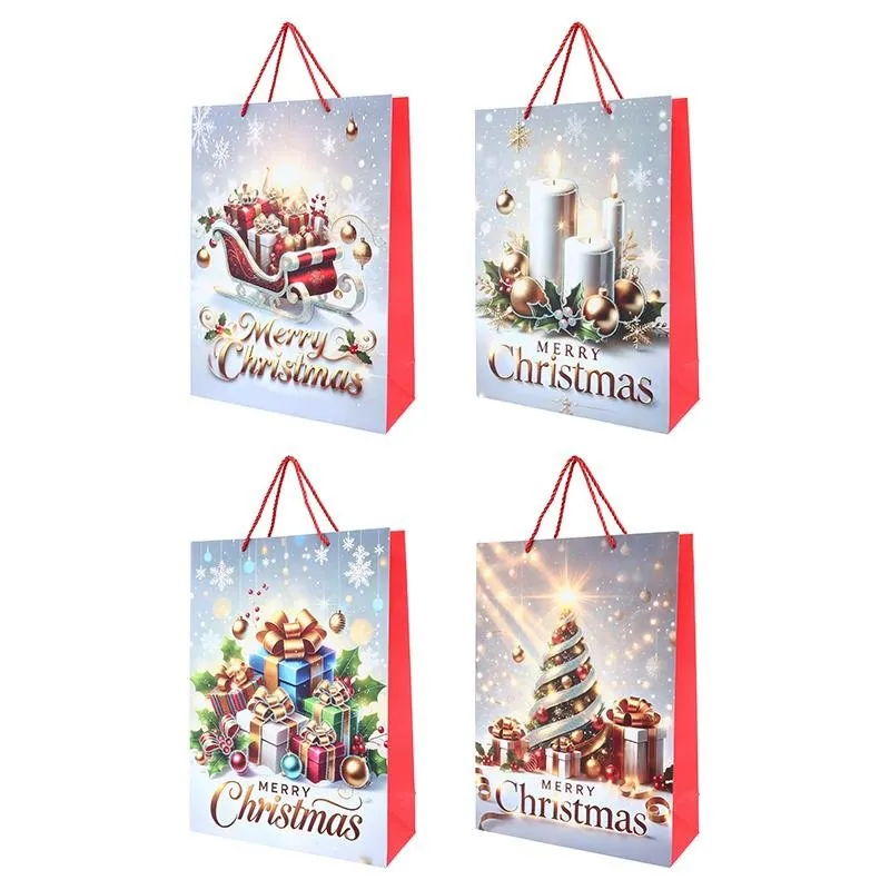 Gift Bag Premium Magical Christmas Series Jumbo 43cm X 55cm X 15cm 4 Assorted Designs – image 3