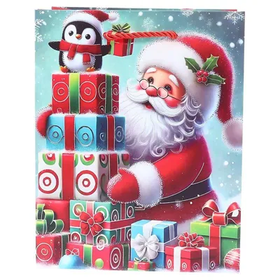 Gift Bag Premium Festive Christmas Series Jumbo 43cm X 55cm X 15cm 4 Assorted Designs