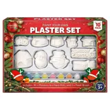 Christmas Paint Your Own Plaster Set Includes 10 X Christmas Plasters, 8 X Paint Pots and 1 X Paint Brush – image 2