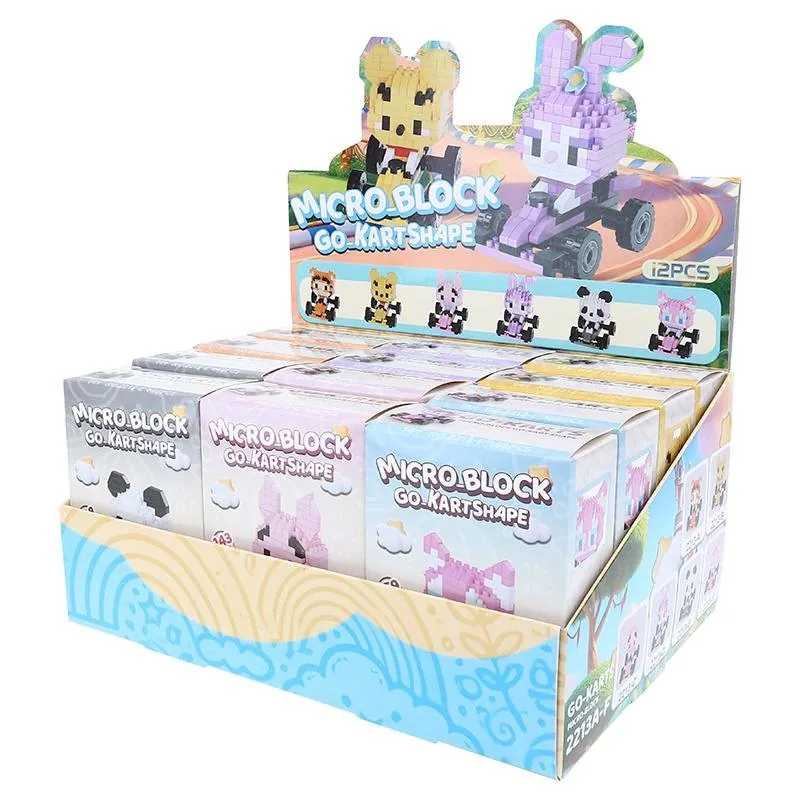 Building Blocks Go-Karts 6 Assorted Designs – image 3