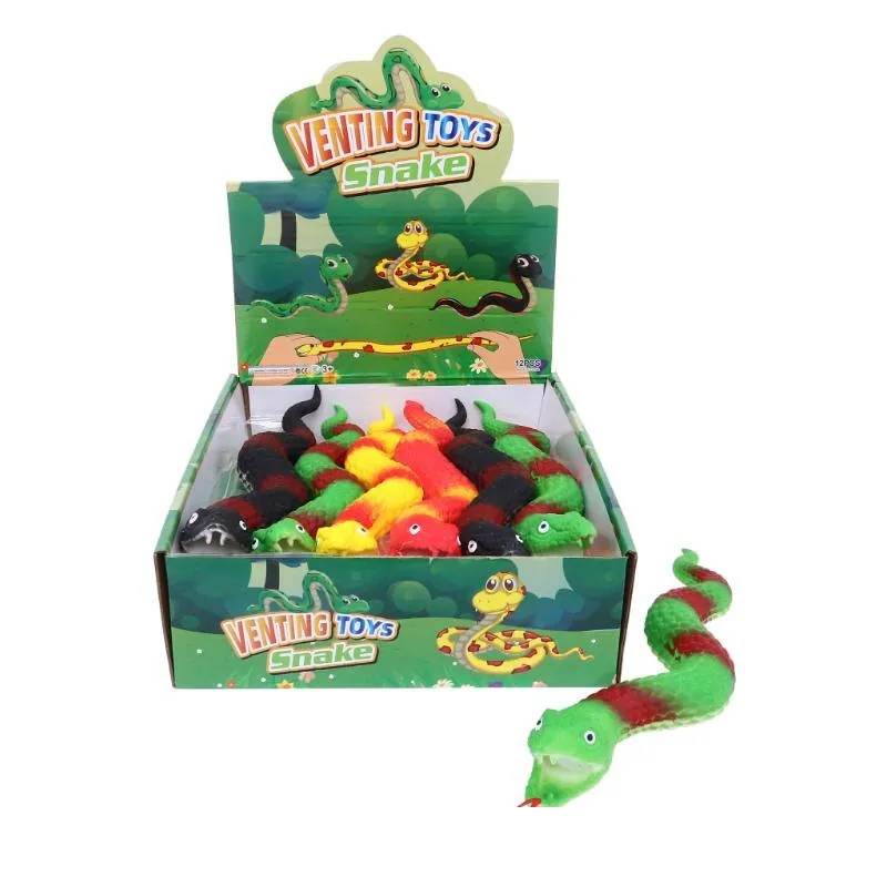 Squishy Squeeze - Animal Series Snake - 28cm - Assorted Colours – image 4