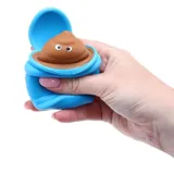 Squishy Squeeze - Poop Series Toilet Pop-Up - 6.5cm X 9cm - 4 Assorted Colours – image 2