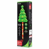 Stake Light Solar Christmas Tree with Candy Stripe Stake 7LED 14cm X 9.4cm X 50.5cm Warm White 8 Functions – image 3
