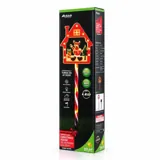 Stake Light Solar Christmas House with Candy Stripe Stake 9LED 11cm X 12cm X 48.5cm Warm White 8 Functions – image 3