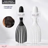 Brush Soft Flow Detangling Brush Black & White Assorted – image 3