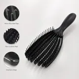 Brush Soft Flow Detangling Brush Black & White Assorted – image 1