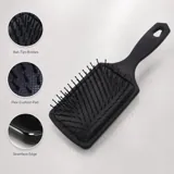 Hair Brush Detangling Paddle 24cm X 8cm - Black & White Assorted – image 1