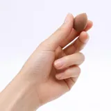Makeup Blending Mini Sponges 10pk - Includes: 5pc X Tear Drop & 5pc X Angled Cut Teardrop - Assorted Neutral Colours – image 2