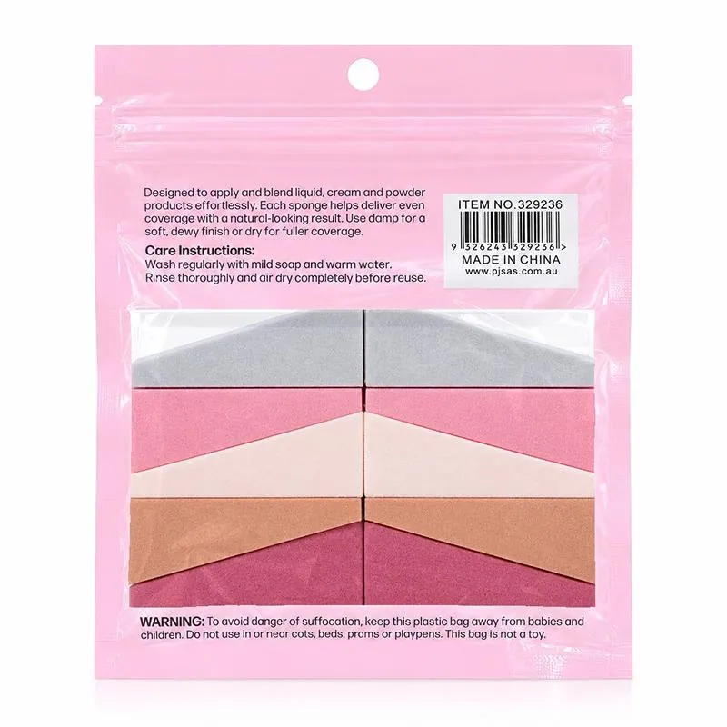 Makeup Blending Wedge Sponges 10pk - Assorted Neutral Colours – image 3