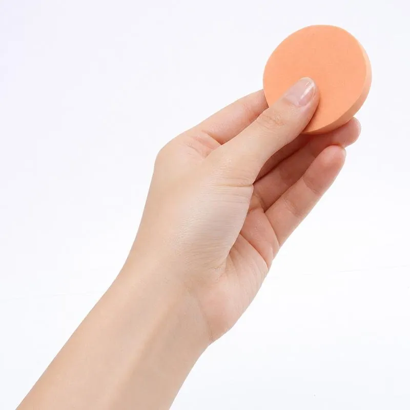 Makeup Blending Round Sponges 10pk – Assorted Colours Nude & Cream – image 2