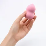 Makeup Blending Sponges 6pk - Includes 3 Shapes: Classic Teardrop, Angled-Cut Teardrop & Hourglass - Assorted Neutral Colours – image 2