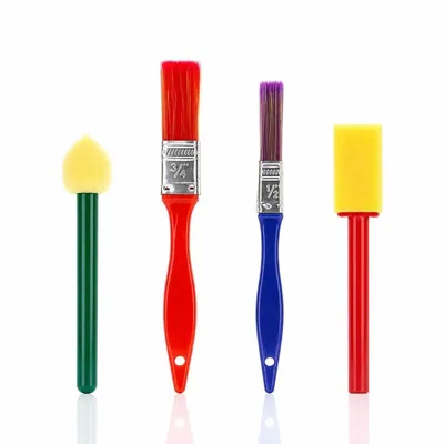 Drawing & Craft Paint Brush Craft Set 4pk