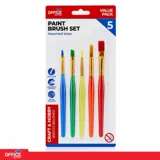 Drawing & Craft Paint Brush Craft & Hobby 5 Assorted Brushes – image 4
