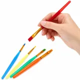 Drawing & Craft Paint Brush Craft & Hobby 5 Assorted Brushes – image 2